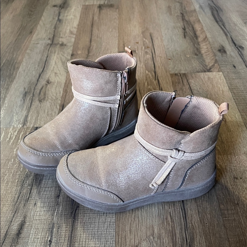 Stride Rite 360 Shimmering Brown Kids Boots